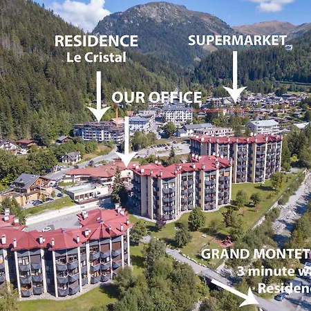 Апартаменты Le Cristal - Mont Blanc 4 - Happy Шамони